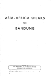 Image of Asia - Africa Speaks From Bandung