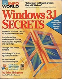 Image of Windows 3.1 Secrets