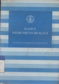 Image of Kamus Hidrometeorologi