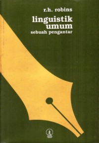 Image of Linguistik Umum Sebuah Pengantar