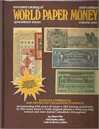 Image of Standar Catalog of World Paper Money Volume One