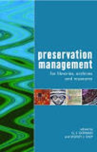 Image of Preservation Management for Libraries: Archives and Museum