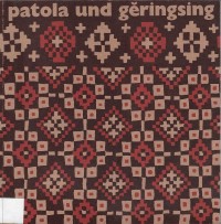 Image of Patola und Geringsing