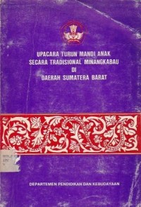 Image of Upacara turun Mandi Anak Secara Tradisional Minangkabau Di Daerah Sumatra Barat