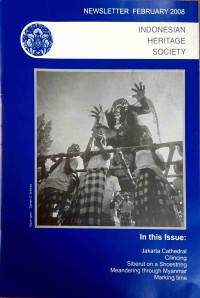 Image of Indonesian Heritage Society: Newsletter February 2008