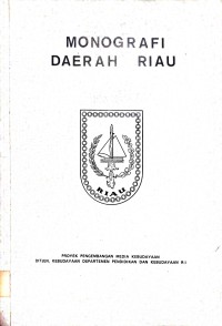 Image of Monografi Daerah Riau