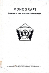 Image of Monografi Daerah Sulawesi Tenggara