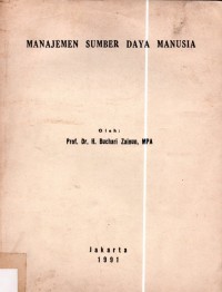 Image of Manajemen Sumber Daya Manusia