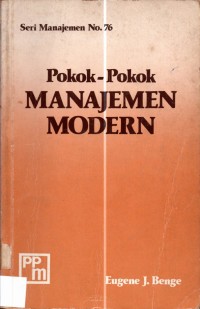 Image of Pokok-Pokok Manajemen Modern