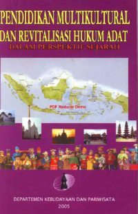 Image of Pendidikan Multikultural dan Revitalisasi Hukum Adat Dalam Perspektif Sejarah