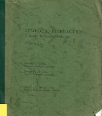 Image of Symbolic Interaction: A Reader in Social Psychology