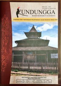 Image of Kundungga Buletin Pelestarian Cagar Budaya; Strategi dan Tantangan Pelestarian Cagar Budaya Masa Kini