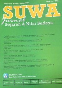 Image of Suwa Jurnal Sejarah & Nilai Budaya No 25 Volumen 2
