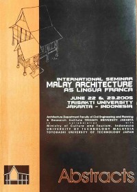 Image of International Seminar Malay Architecture as Lingua Franca