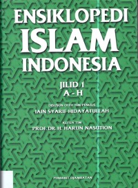 Image of Ensiklopedi Islam Indonesia: Jilid 1 A-H