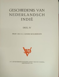 Image of Geschiedenis van Nederlandsch Indie Deel IV