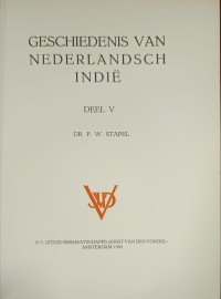 Image of Geschiedenis van Nederlandsch Indie Deel V