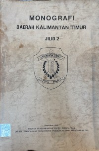 Image of Monografi Daerah Kalimantan Timur: Jilid II
