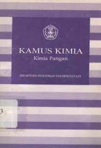 Image of Kamus Kimia: Kimia Pangan