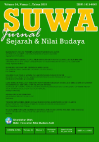 Image of Suwa: Jurnal Sejarah dan Nilai Budaya Volume 24, Nomor 1, Tahun 2019